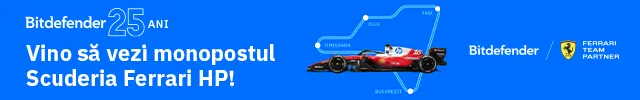 Bitdefender aniversează 25 de ani și marchează acest moment prin Circuitul Bitdefender, aducând monopostul Scuderia Ferrari HP în România